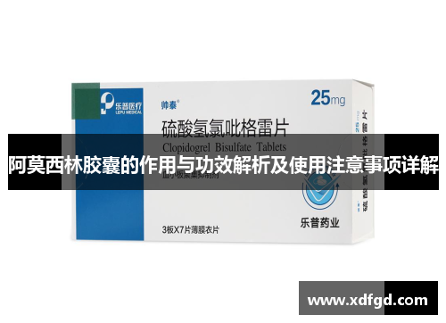 阿莫西林胶囊的作用与功效解析及使用注意事项详解